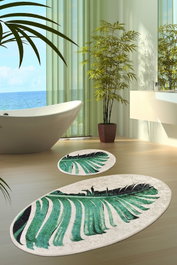 Mijölnir Floret Juego de alfombras de baño Multicolor